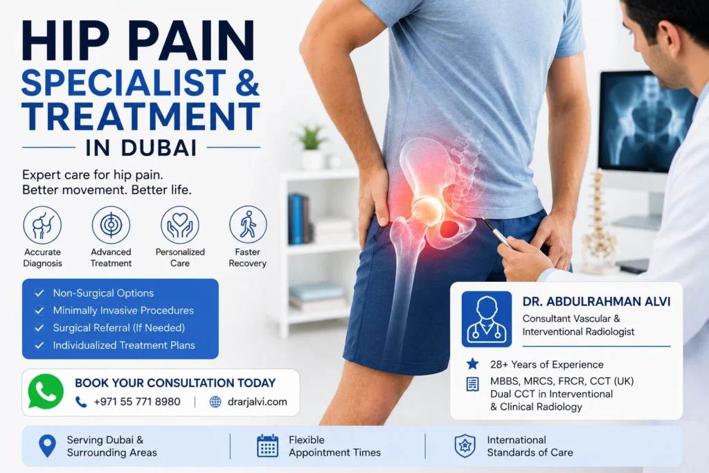 Book a Hip Pain Consultation in Dubai