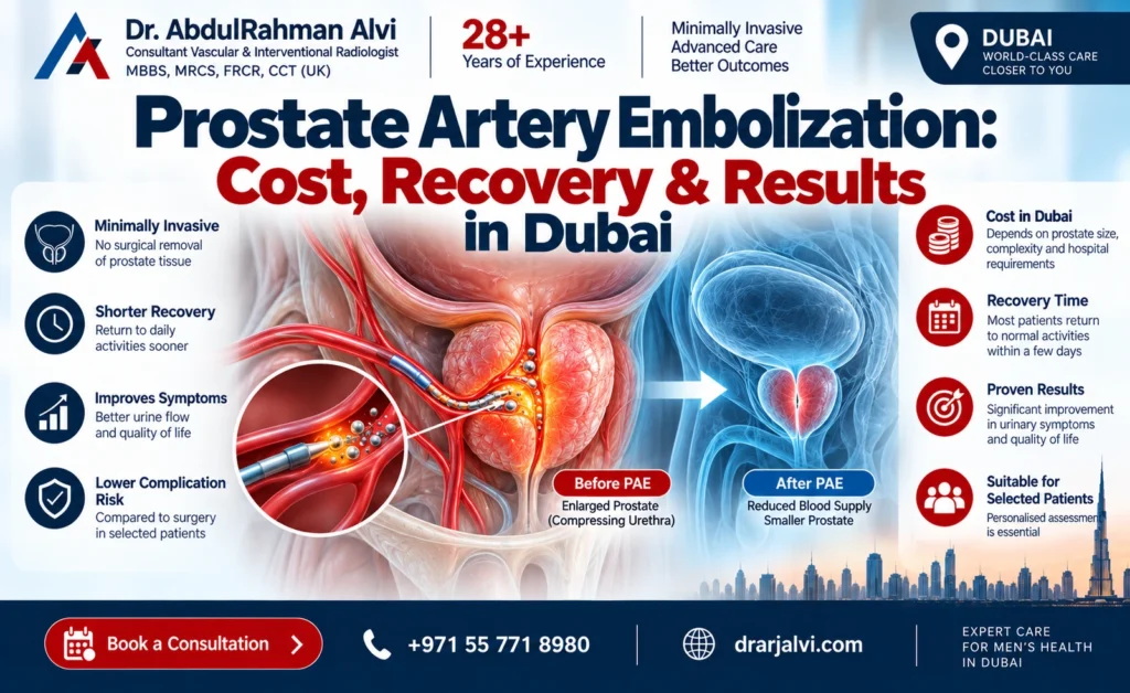 Prostate Artery Embolization Cost Dubai